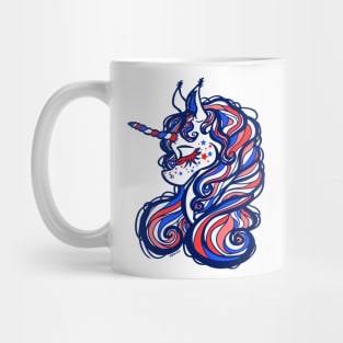Star Spangled Unicorn Mug